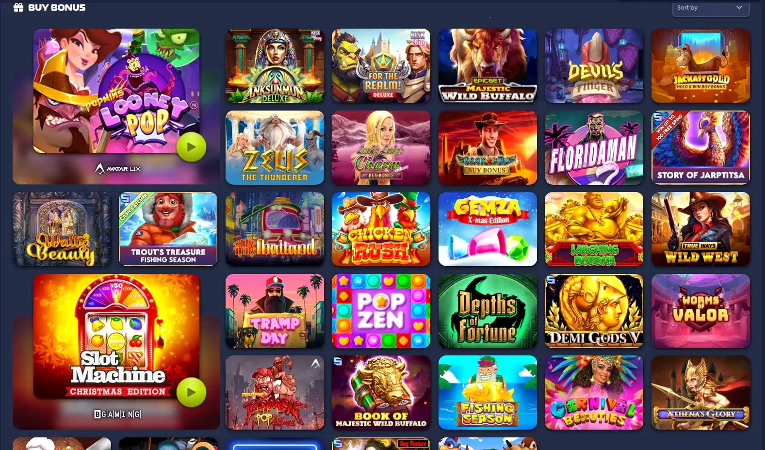 Great Win casino mobile app interface showing slots and live casino games on smartphone